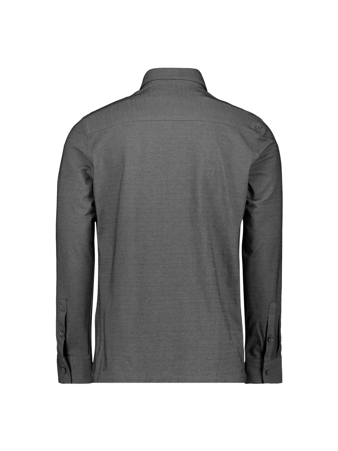 Melange jersey shirt | Dark Grey
