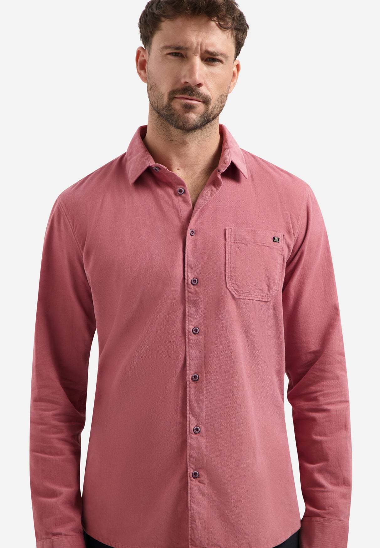 Corduroy shirt | Old Pink