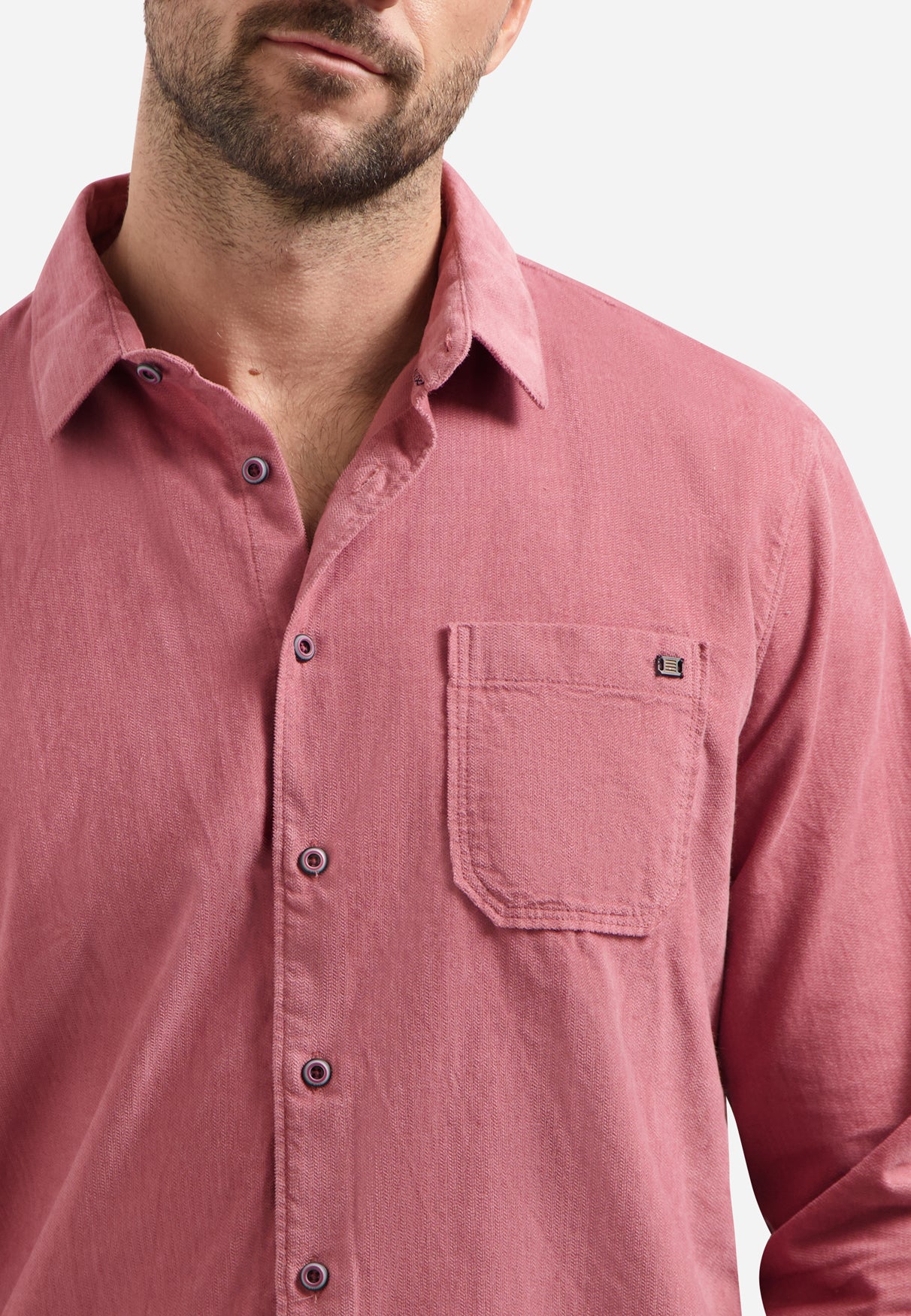 Corduroy shirt | Old Pink