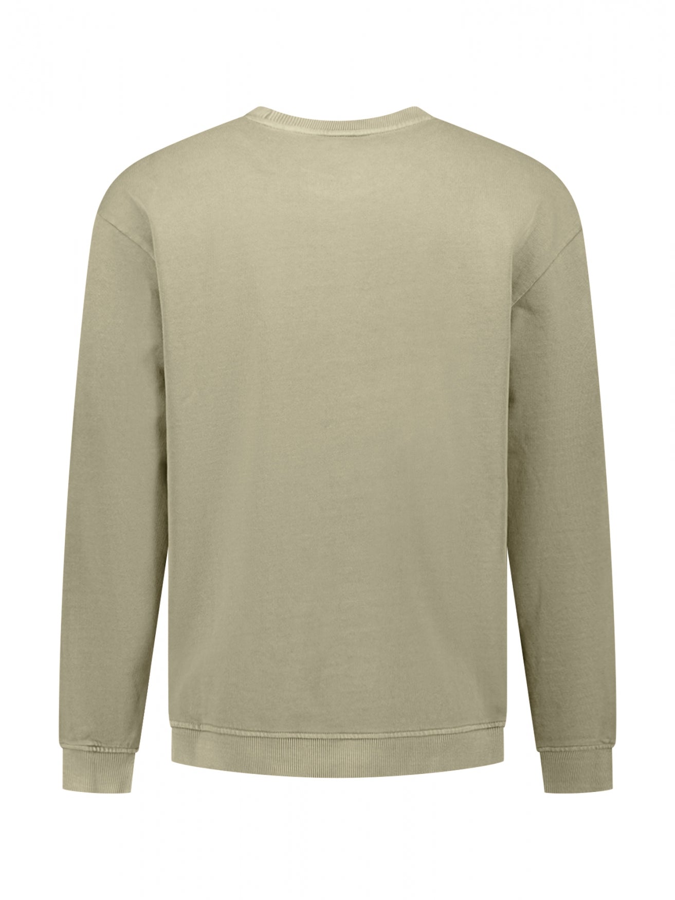 Pullover mit Garment-Dyeing-Verfahren | Taupe