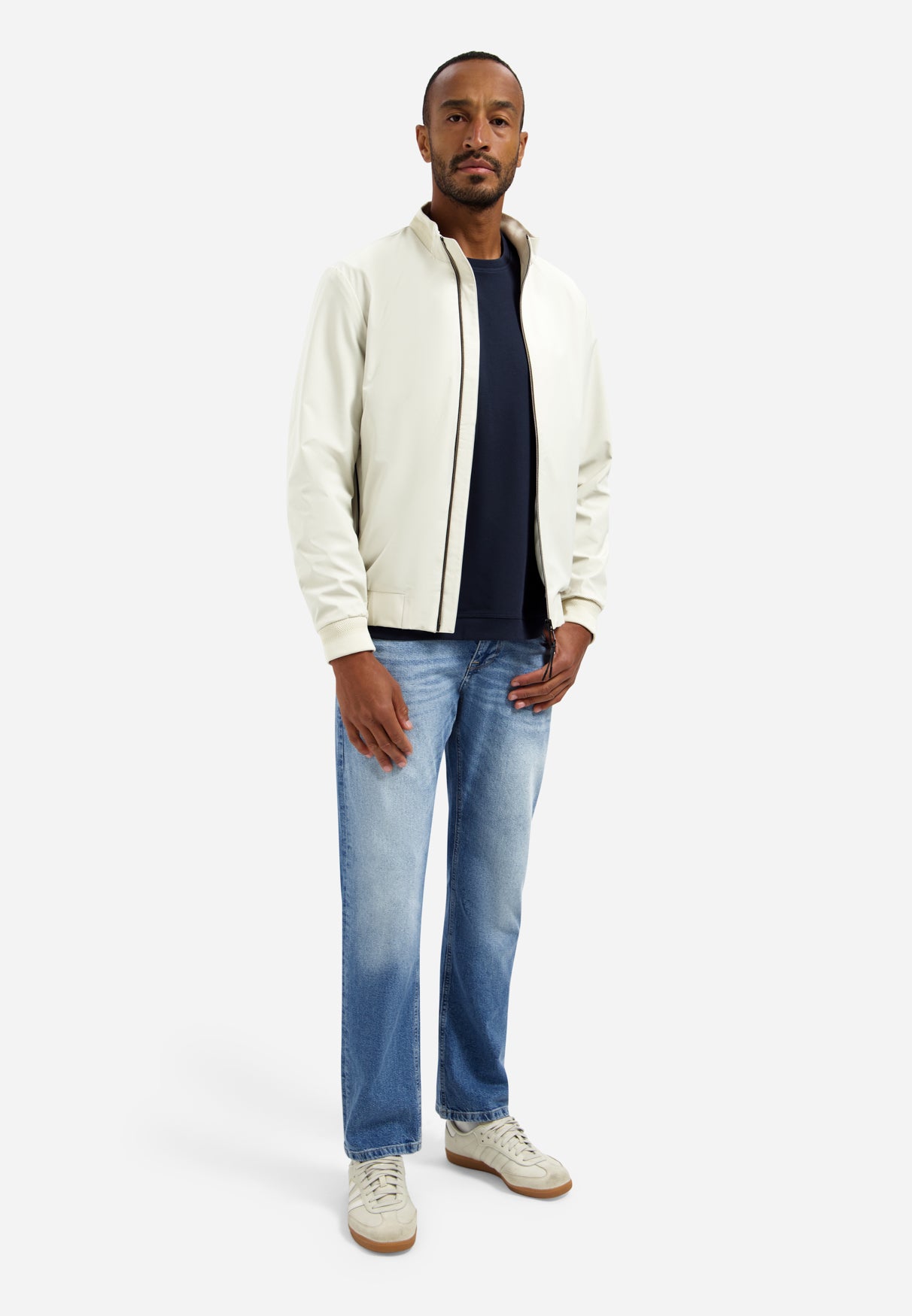 Interlock-Langarm-T-Shirt | Night