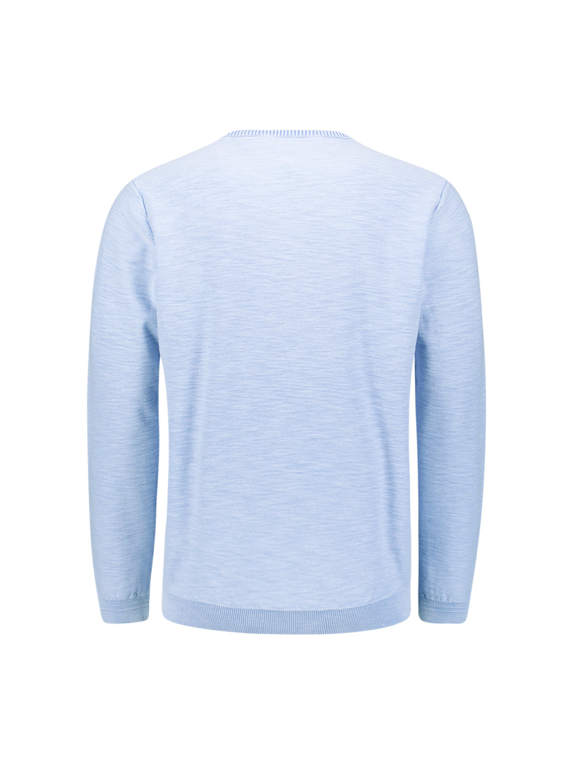 Fine-knit sweater | Blue