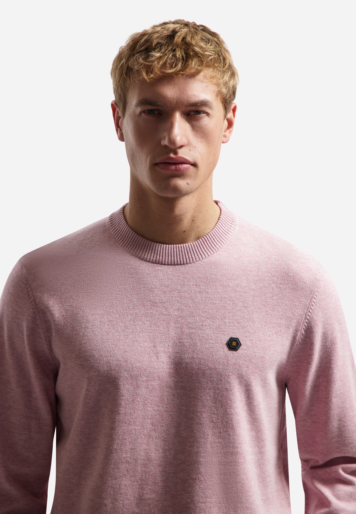 Mélange sweater | Light Mauve