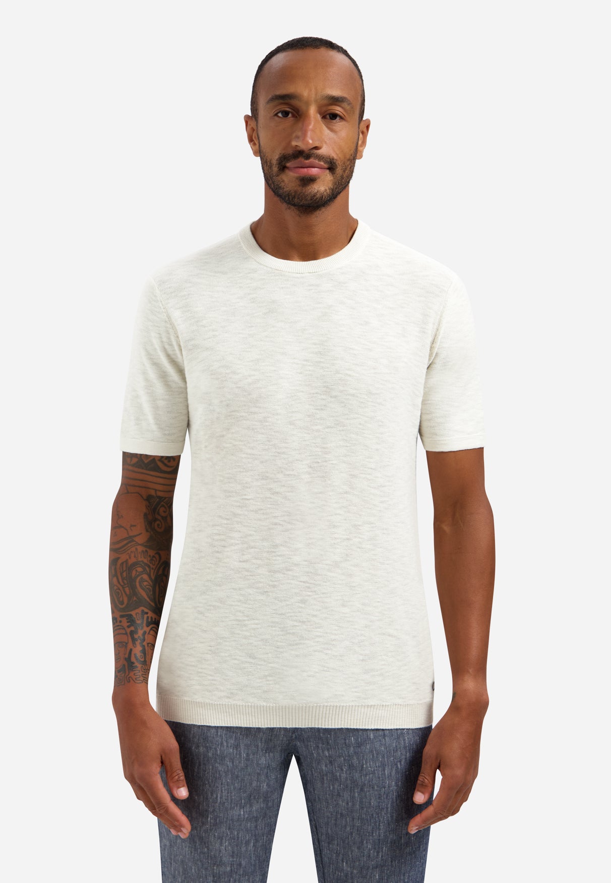 Gestricktes Slub-T-Shirt | Kit