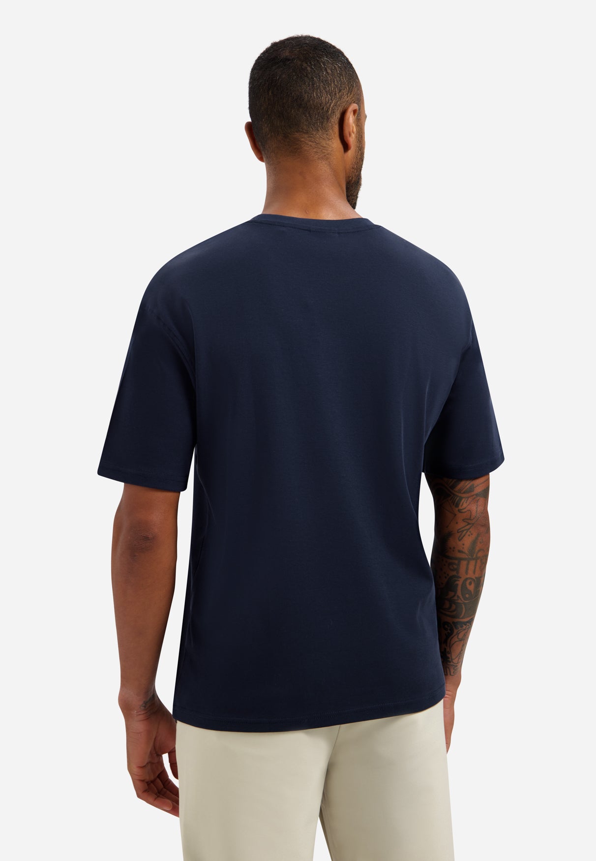 Interlock T-shirt with round neck | Night