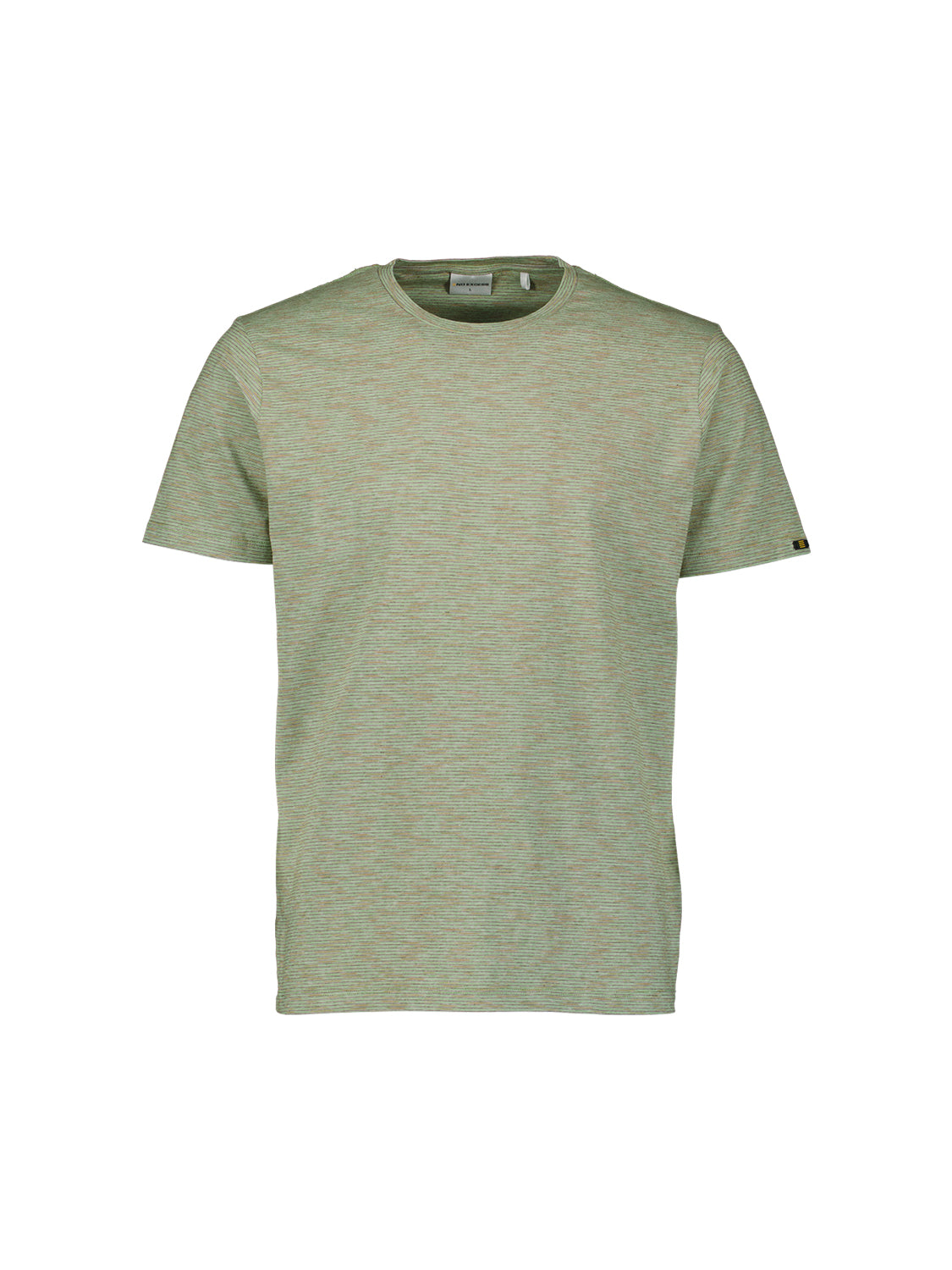 Gestreiftes T-Shirt mit Rundhalsausschnitt | Green