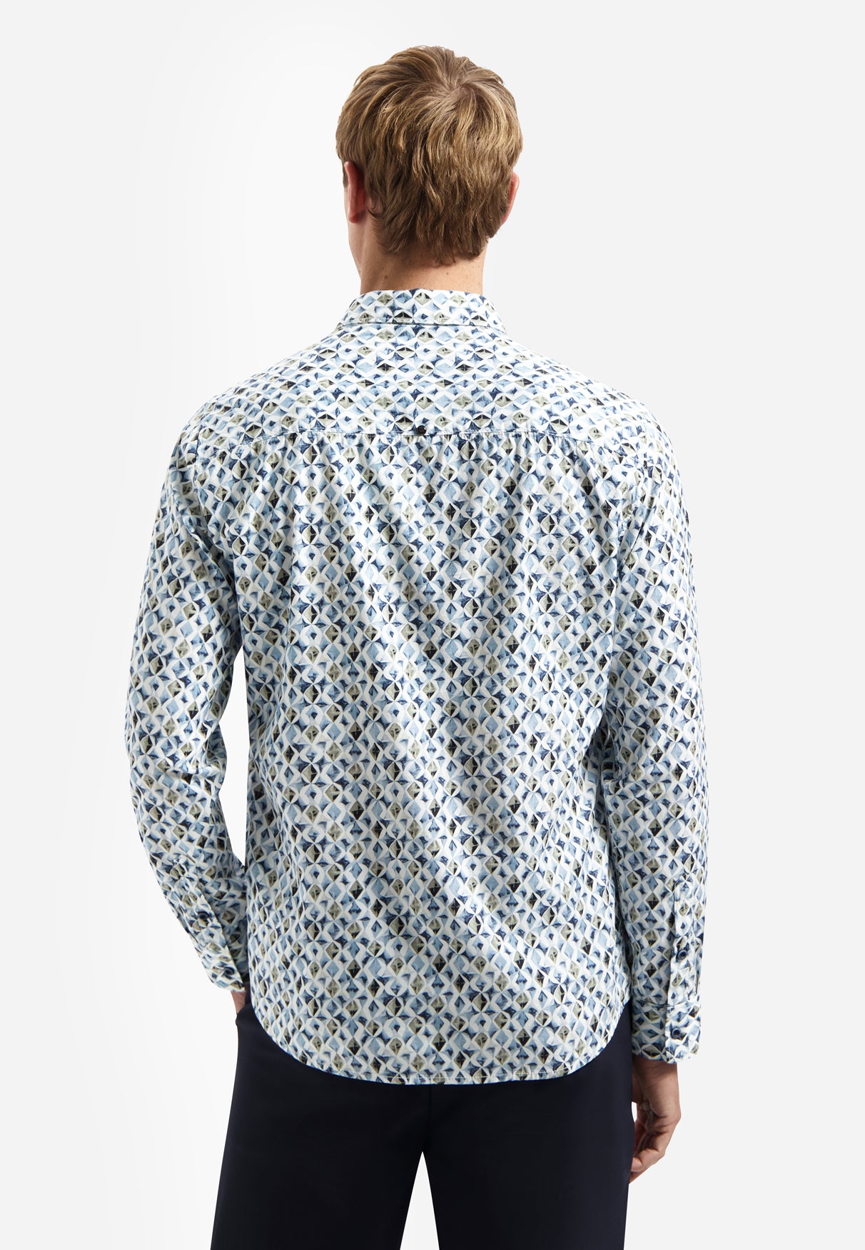 All-over print shirt | Blue