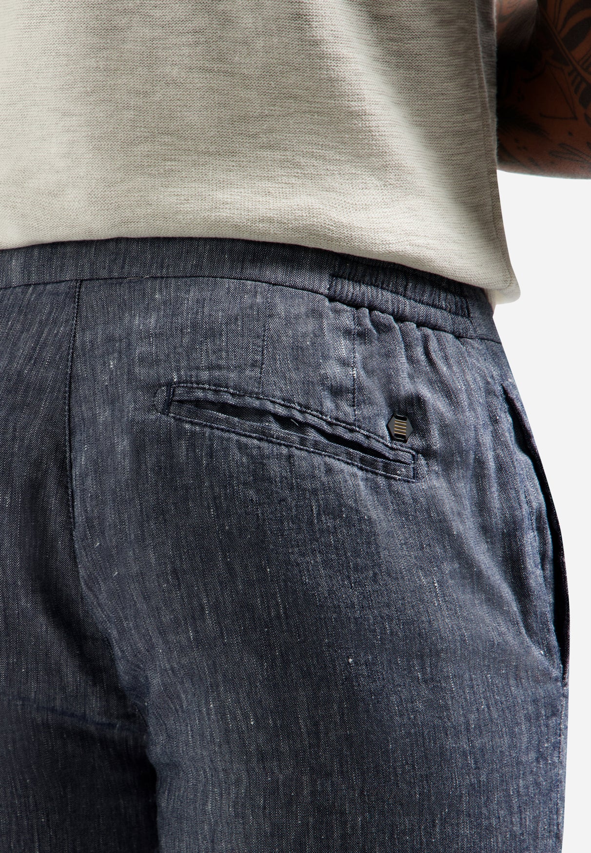 Hose aus Leinenmischung | Night