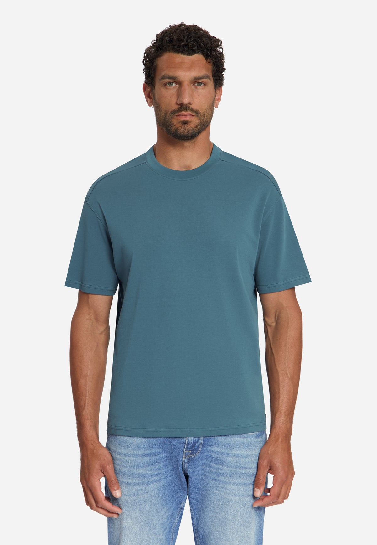 Interlock T-Shirt | Shadow Blue