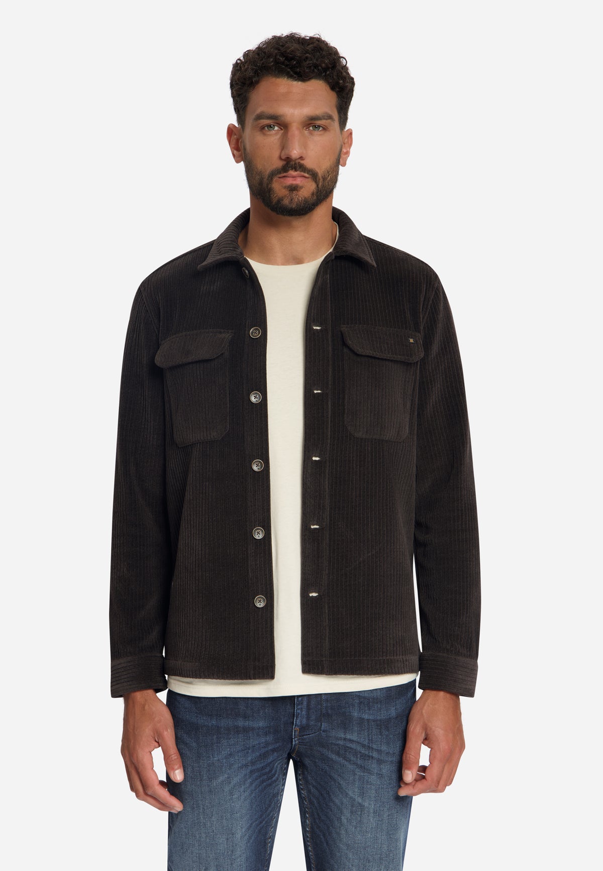 Stretch-Cord-Overshirt | Earth