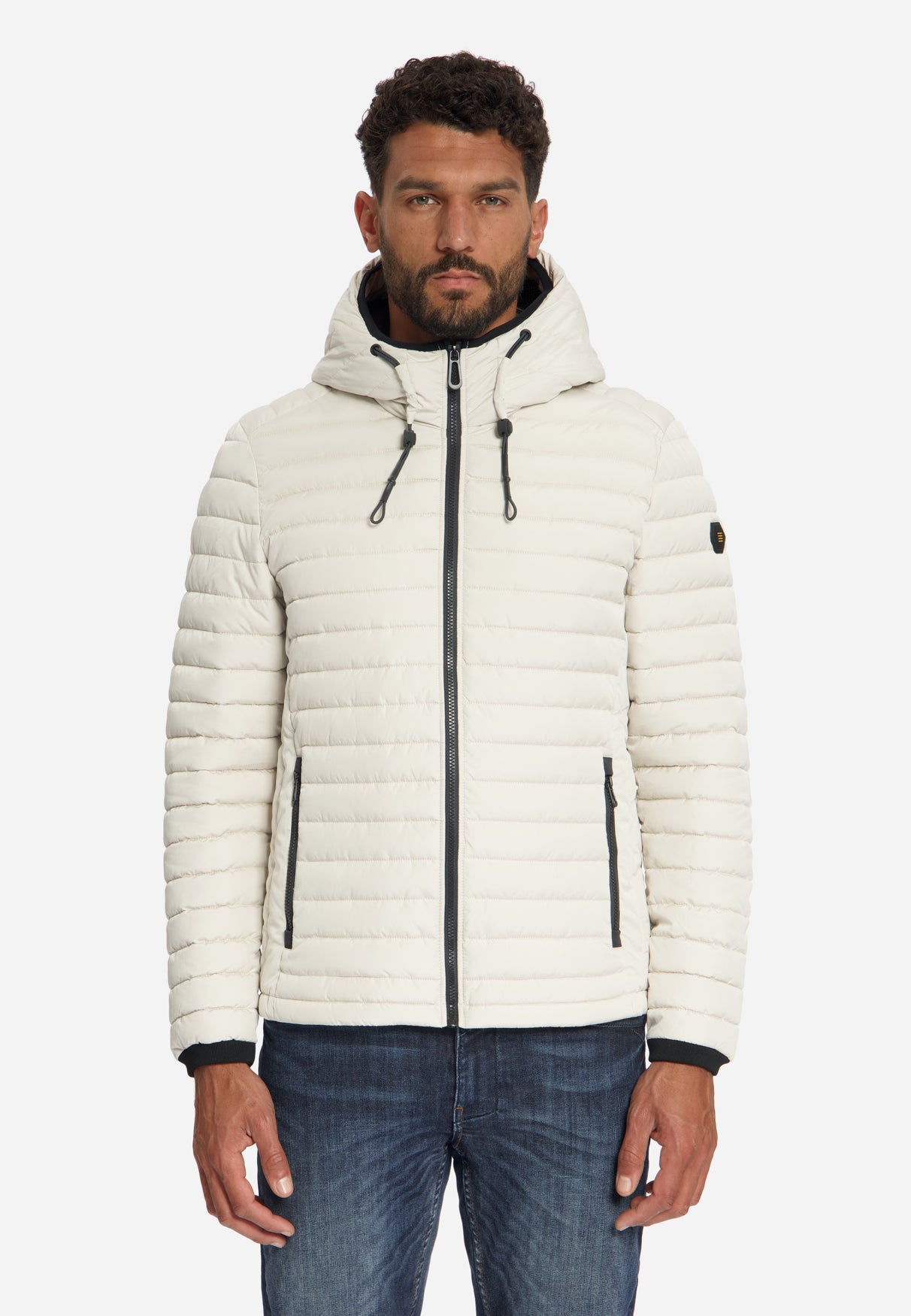 Leicht Gepolsterte Jacke Mit Kapuze | Stone