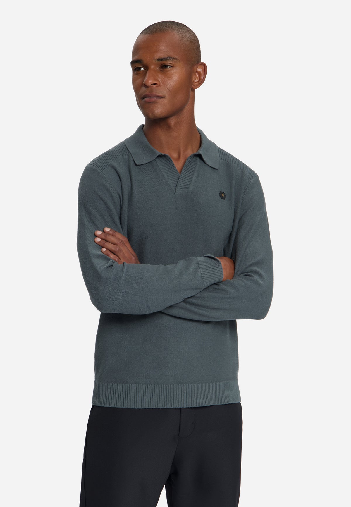 Polopullover | Dark Steel