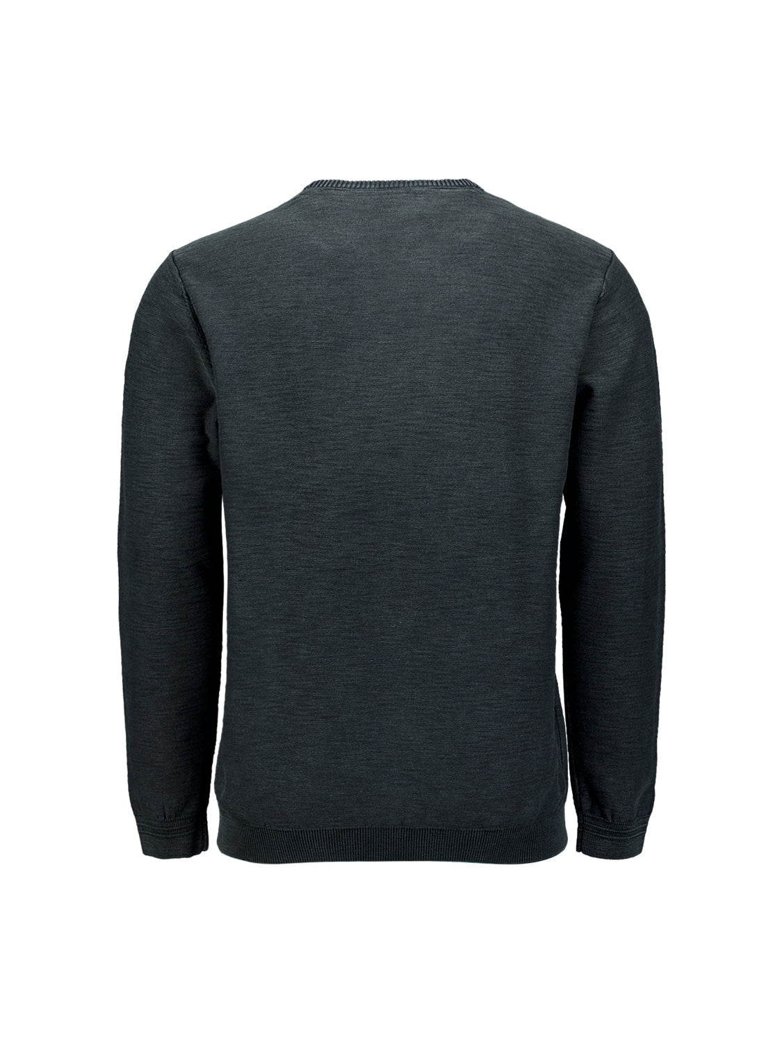 Timeless Basics Stone Washed Jumper | Black