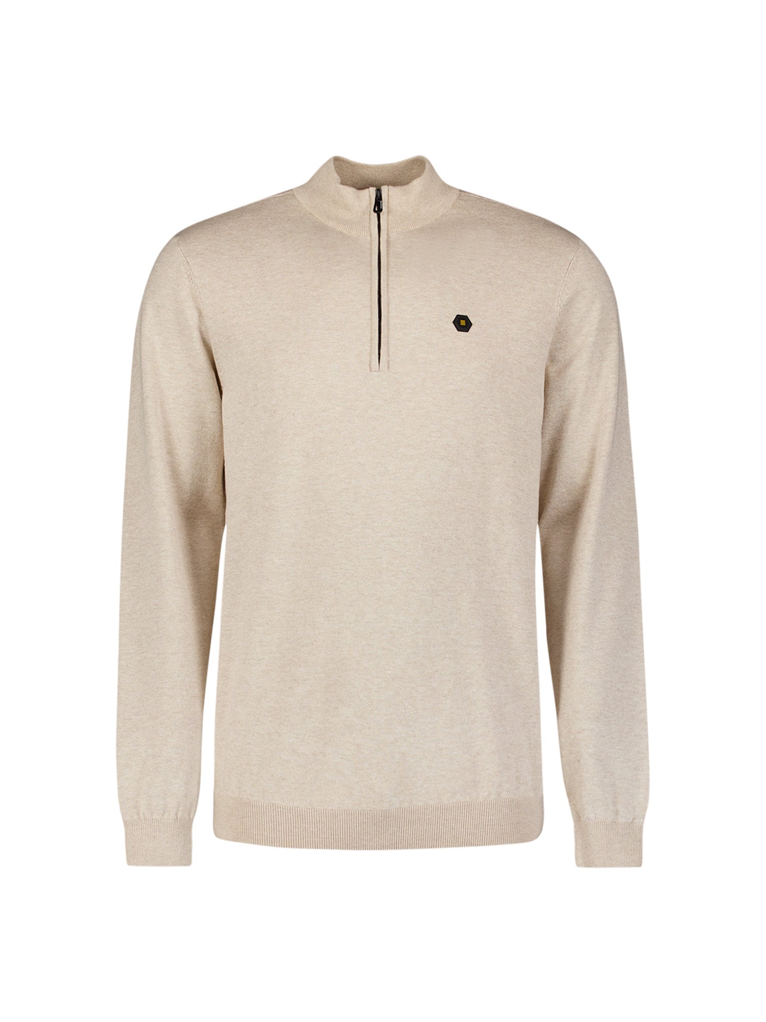 Timeless Basics Half-Zip Pullover | Desert