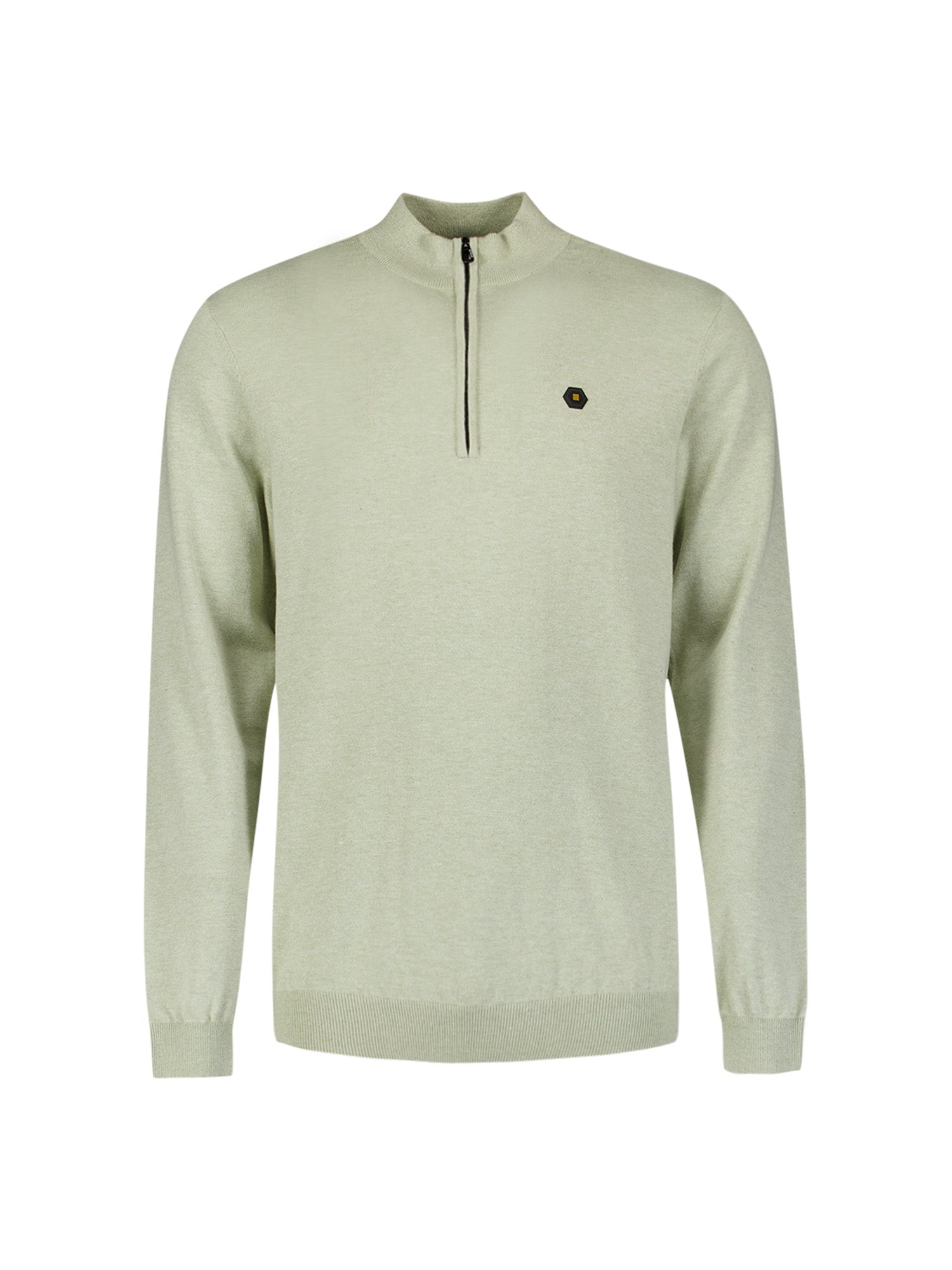 Timeless Basics Half-Zip Pullover | Green