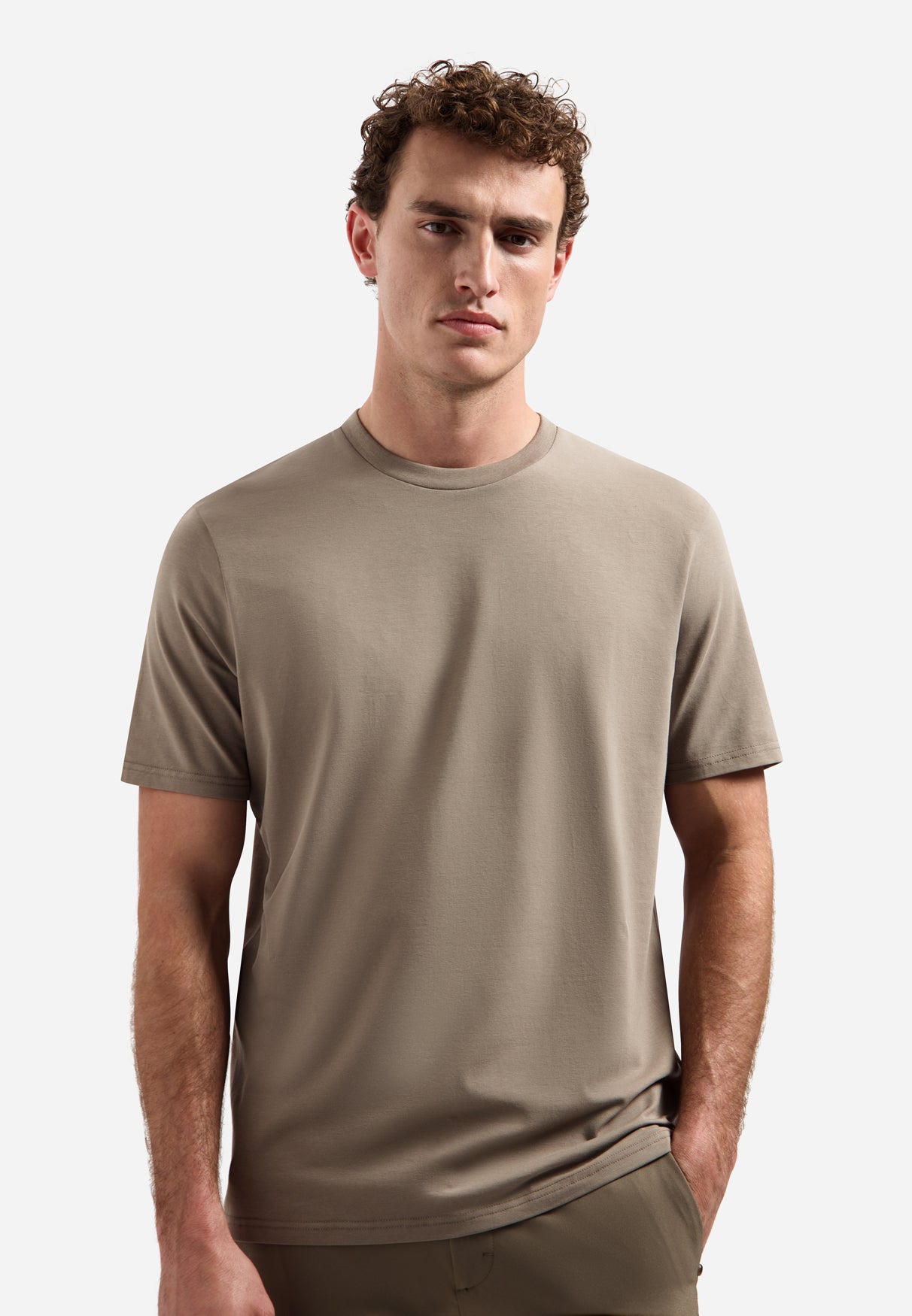Timeless Basics Basic T-shirt | Clay