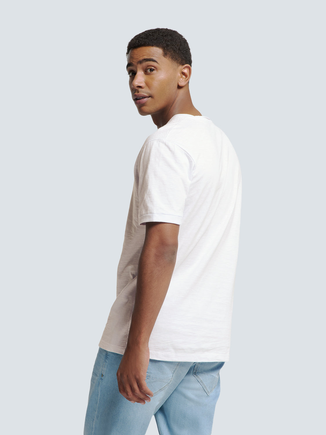 Timeless Basics Round Neck T-Shirt | White