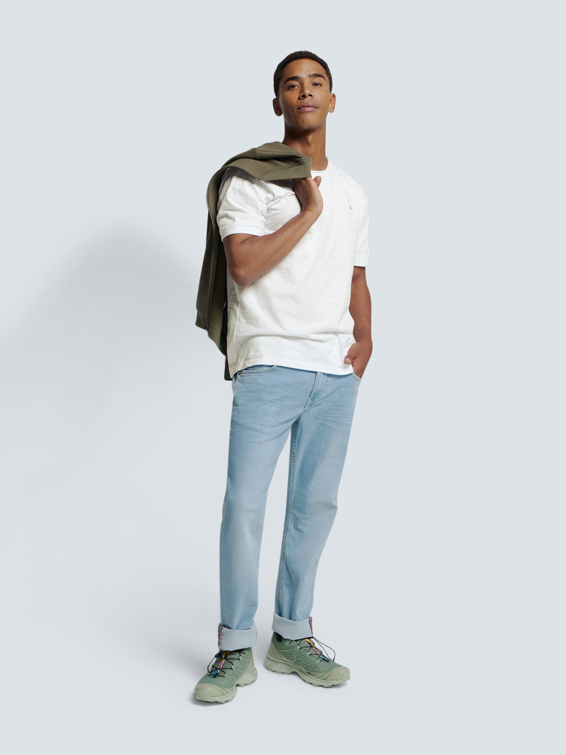 Timeless Basics Round Neck T-Shirt | White