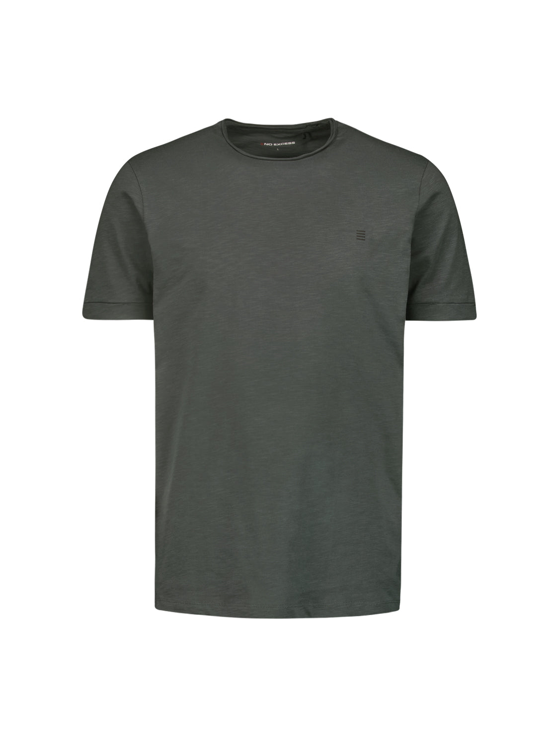 Timeless Basics Round Neck T-Shirt | Dark Grey