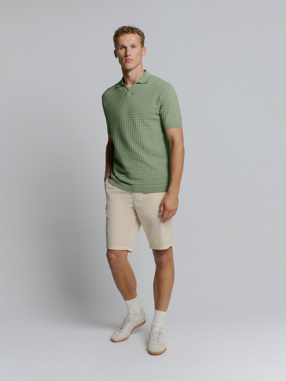 Short sleeve polo | Green
