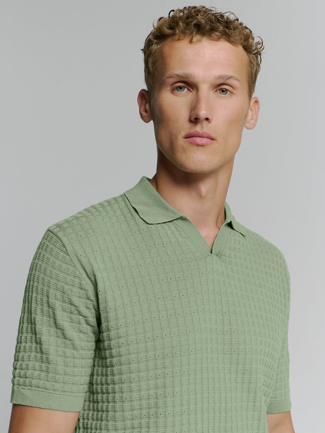 Short sleeve polo | Green