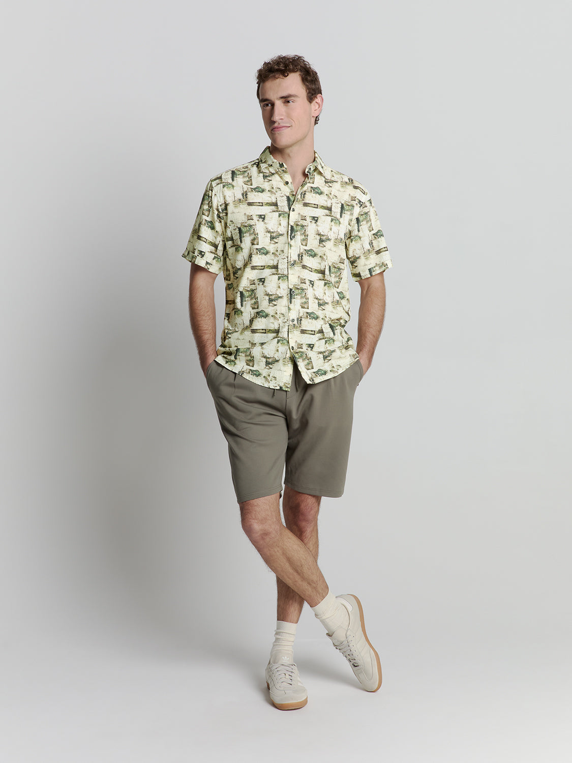 Printed shirt | Green