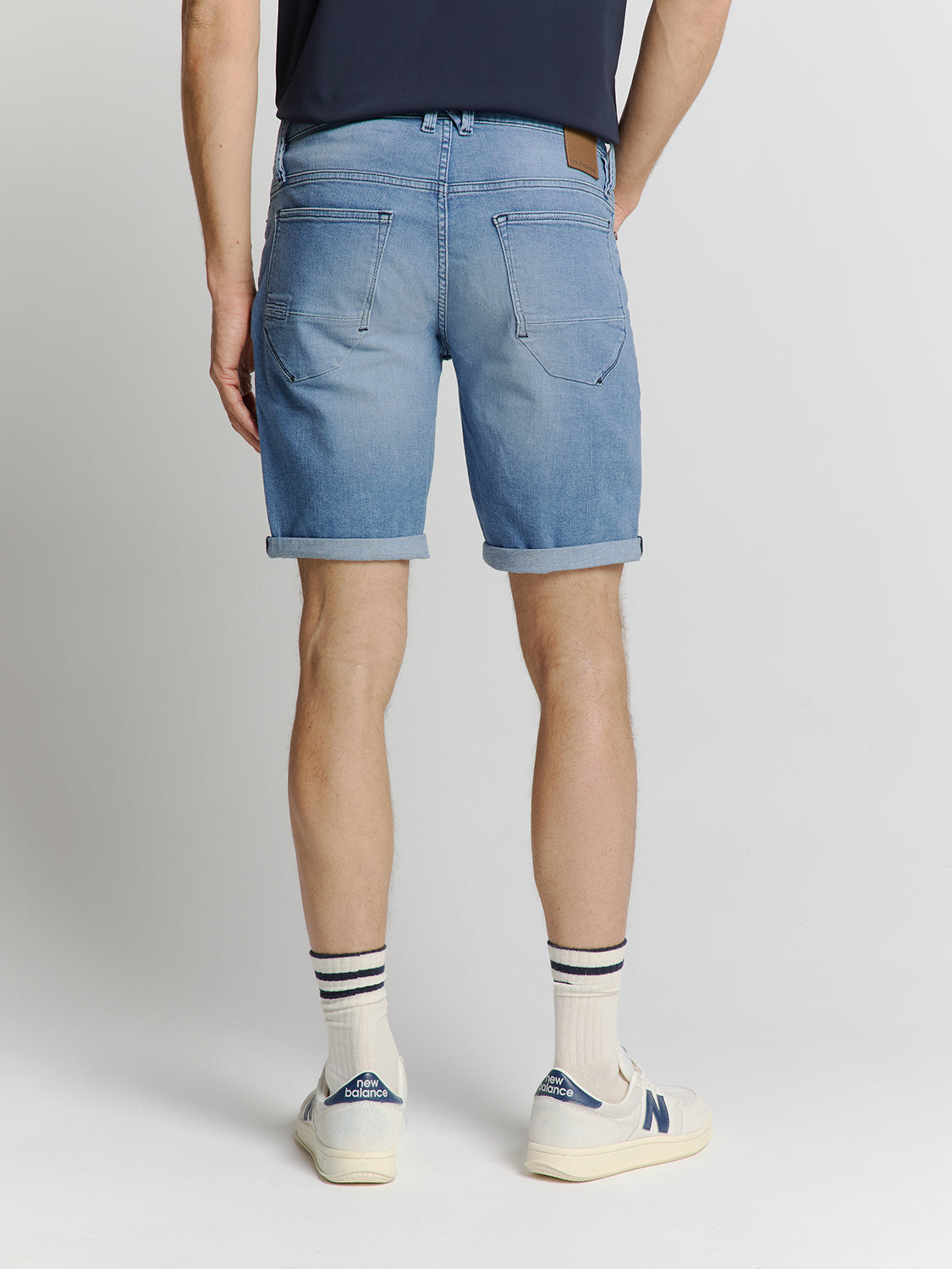Denim short | Bleach Denim