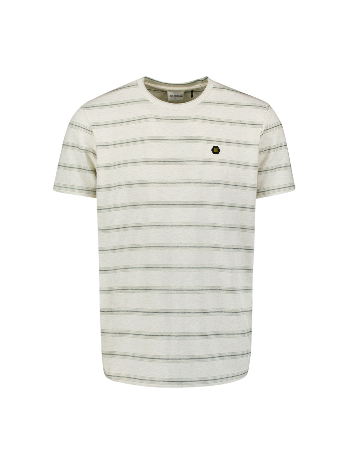Jacquard crewneck T-shirt | Offwhite