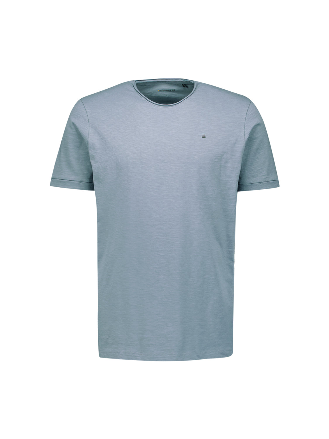 Crewneck t-shirt | Washed Blue