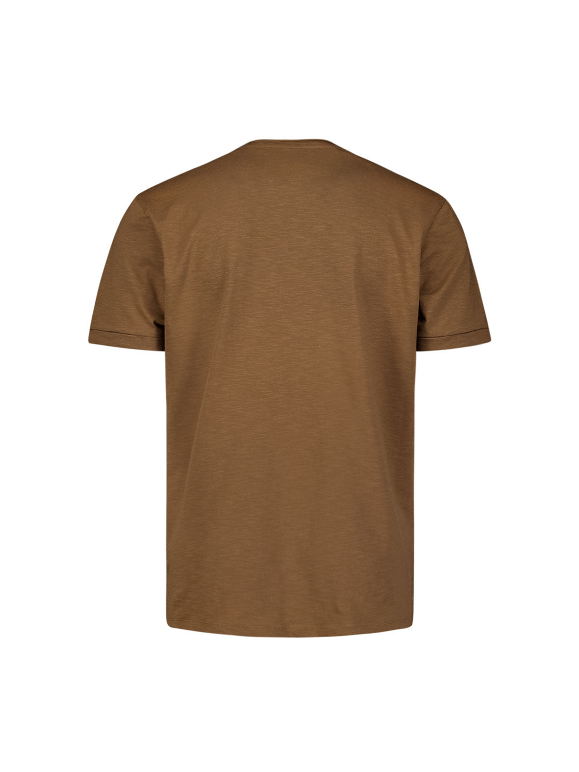 Crewneck t-shirt | Camel