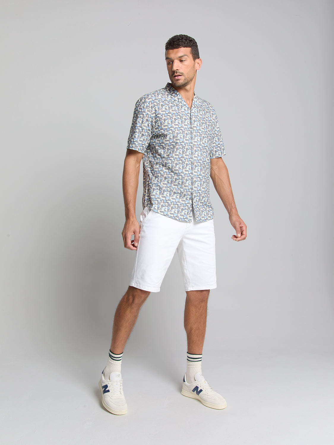 Printed shirt | Dark Steel