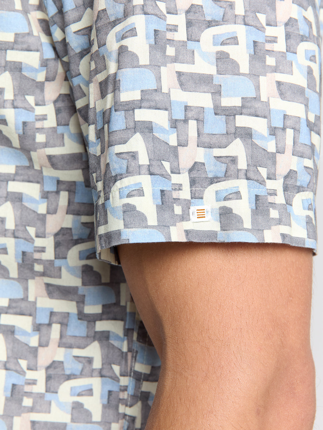 Printed shirt | Dark Steel