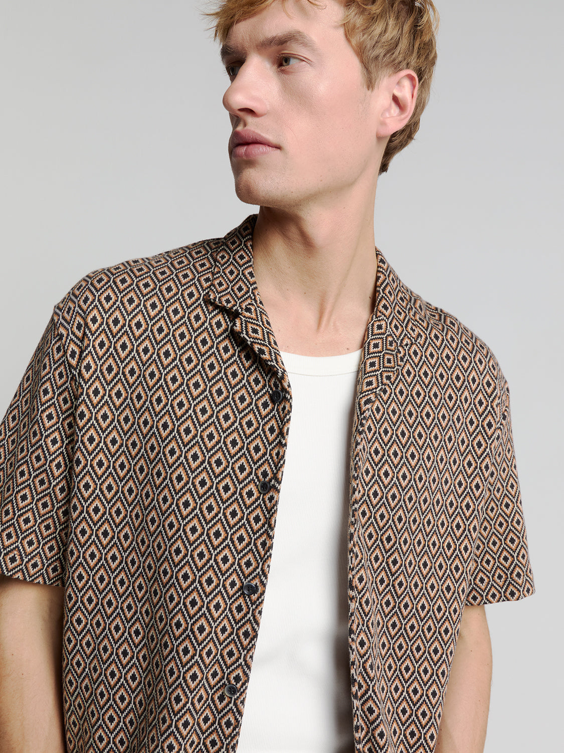 Jersey shirt | Caramel