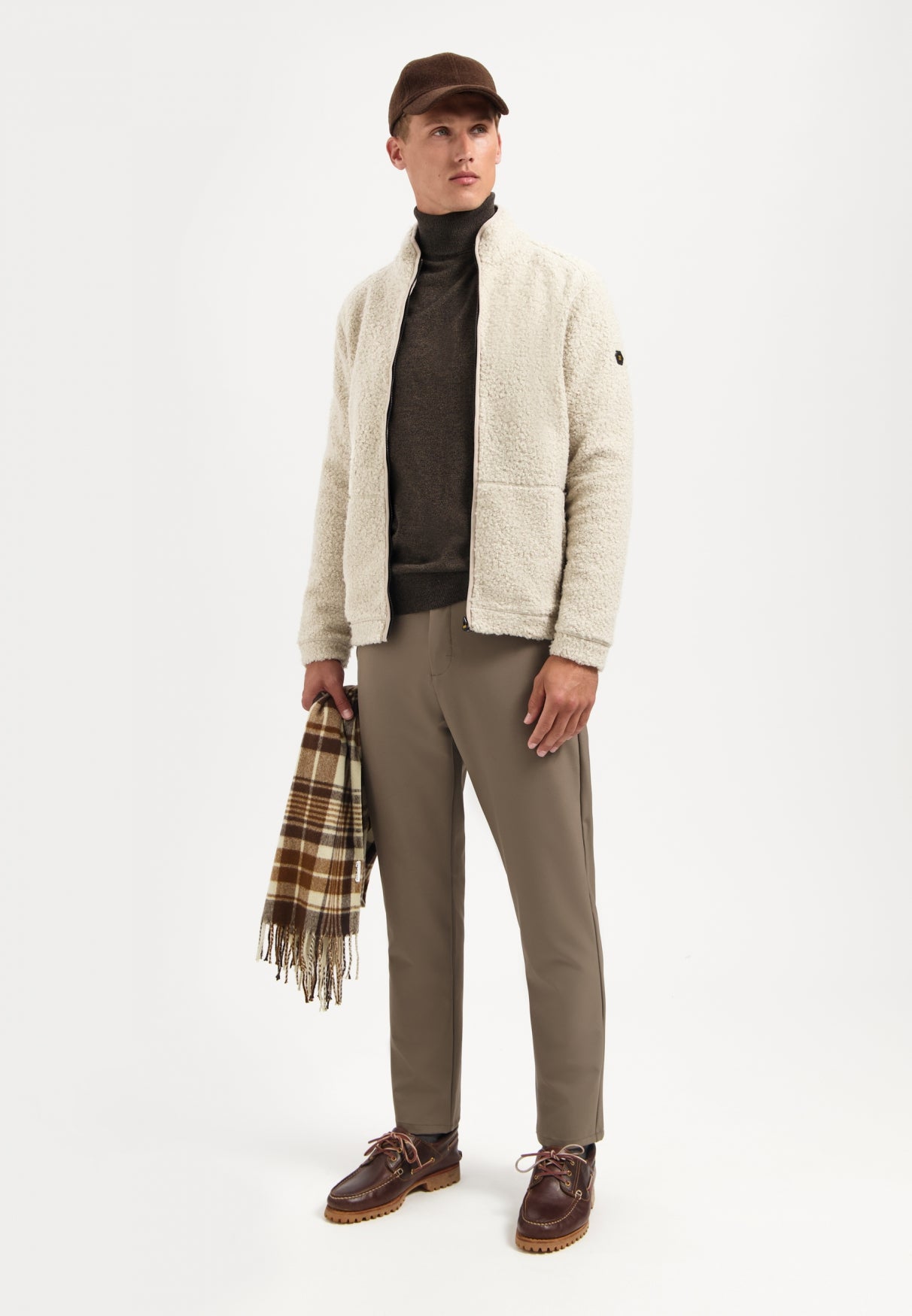 Teddy cardigan | Sand