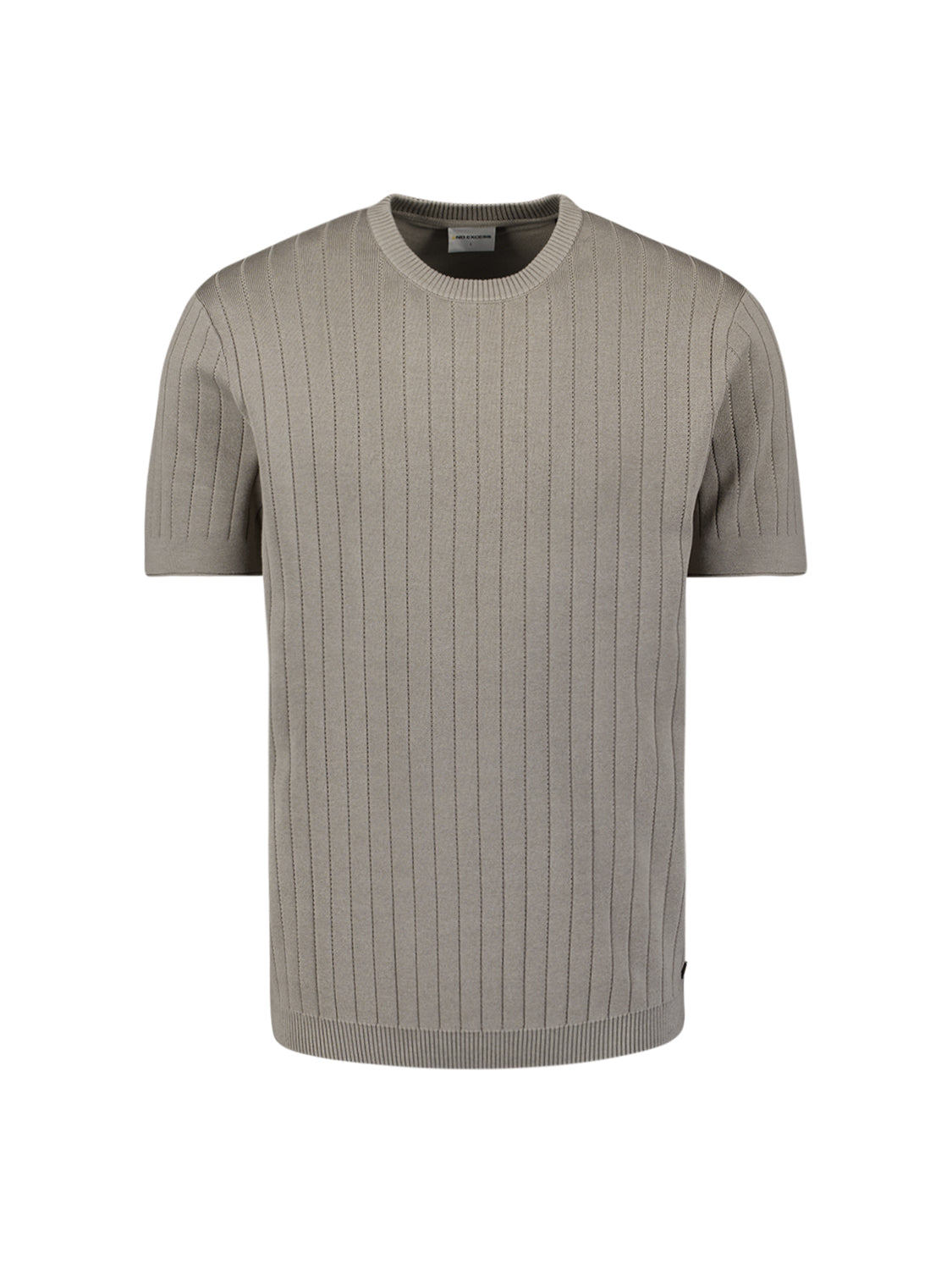 Knitted T-Shirt | Clay