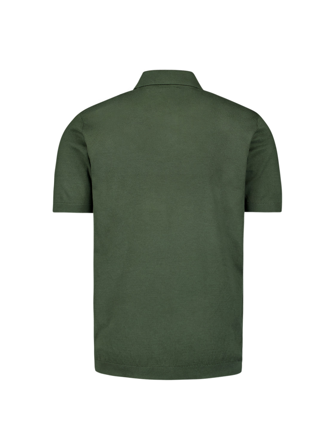 Knitted polo | Dark Green