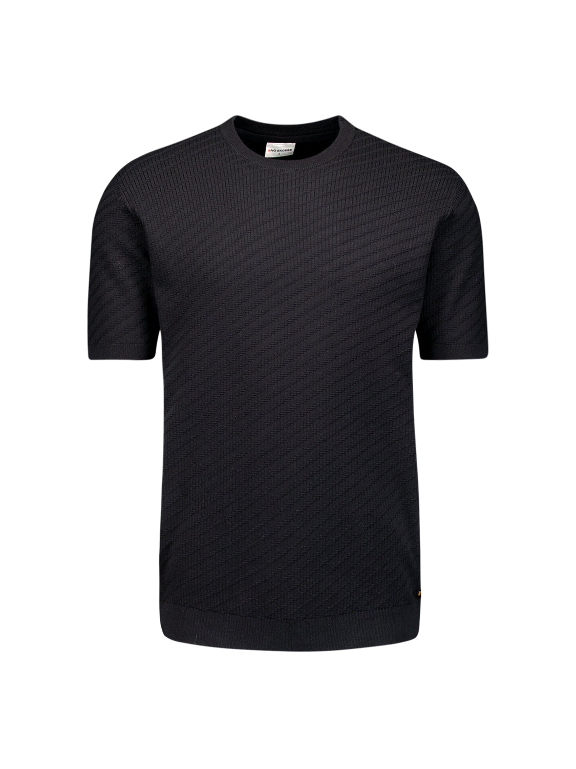 Knitted T-shirt | Black