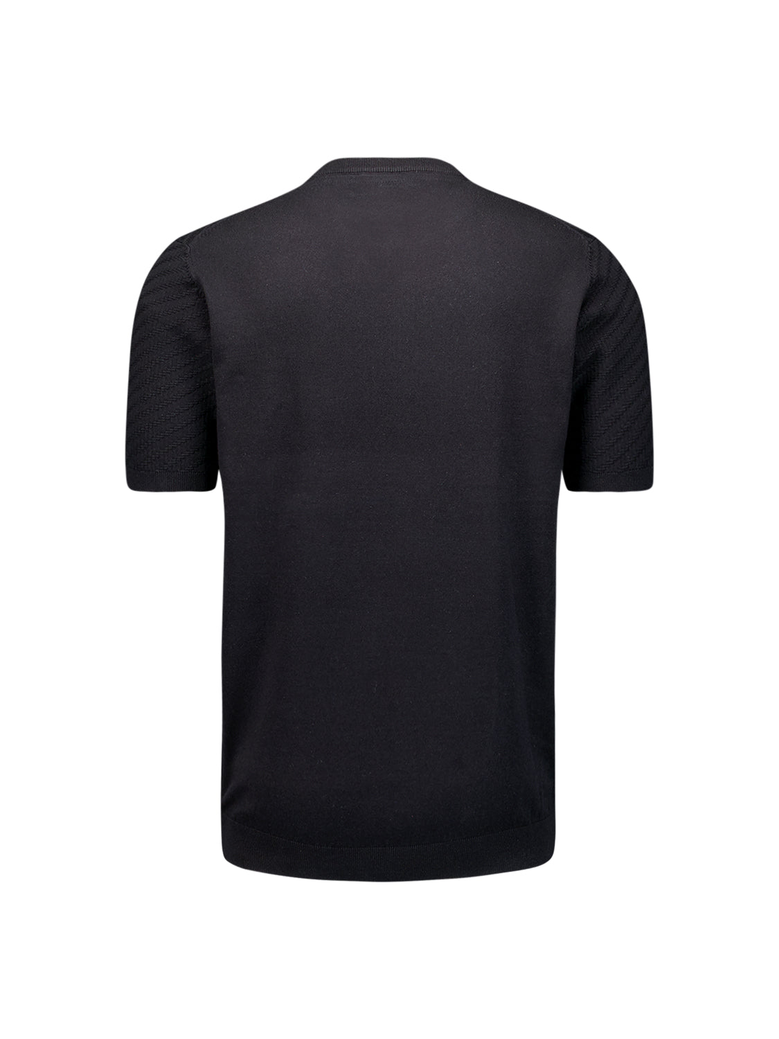 Knitted T-shirt | Black