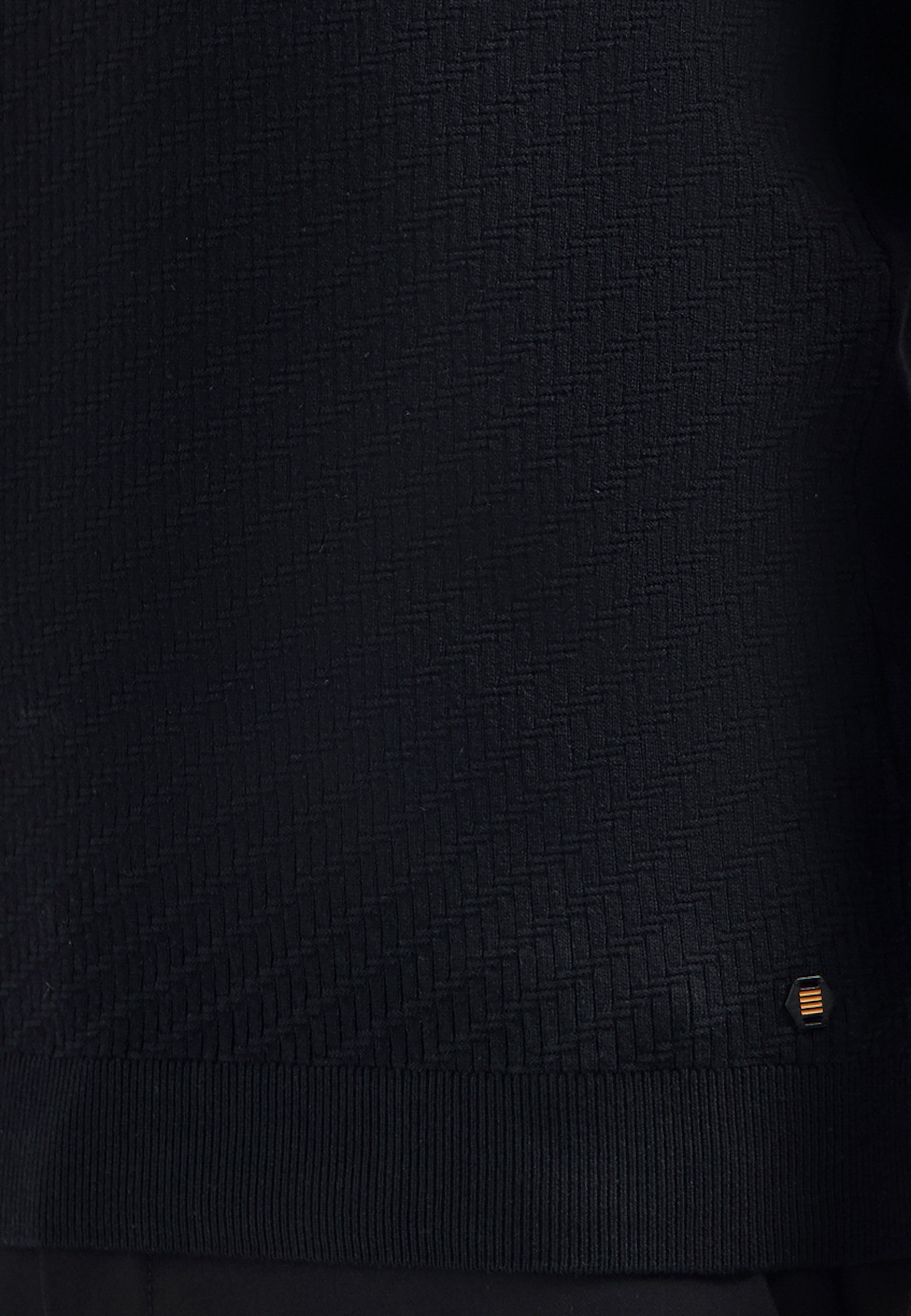 Knitted T-shirt | Black