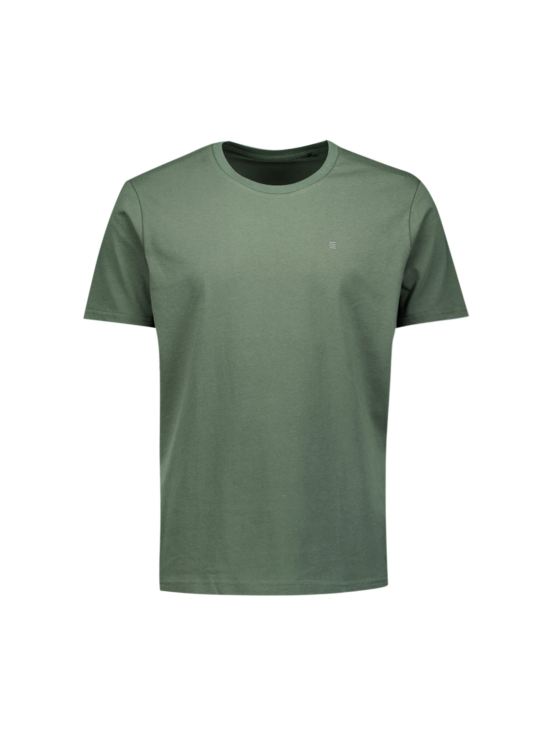 Crewneck T-shirt | Dark Green