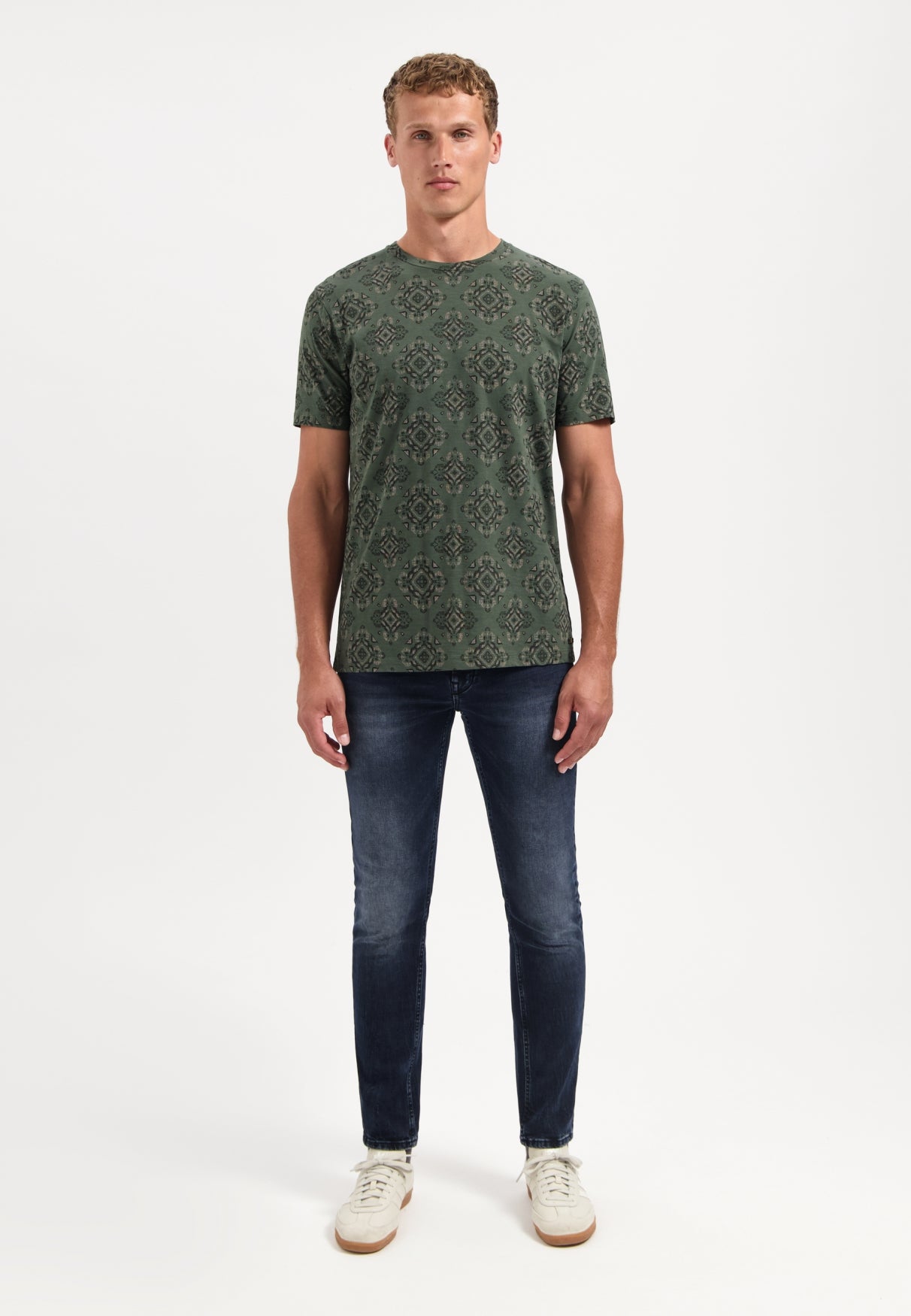 Printed T-shirt | Dark Green