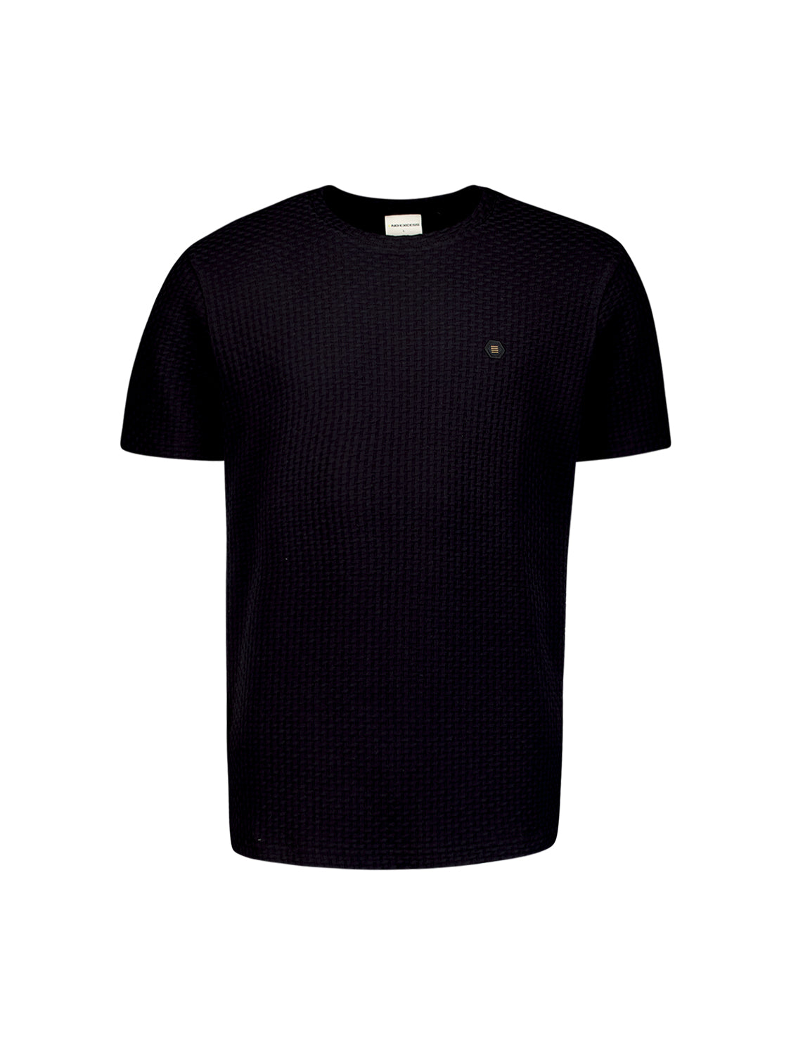 Structured T-shirt | Black