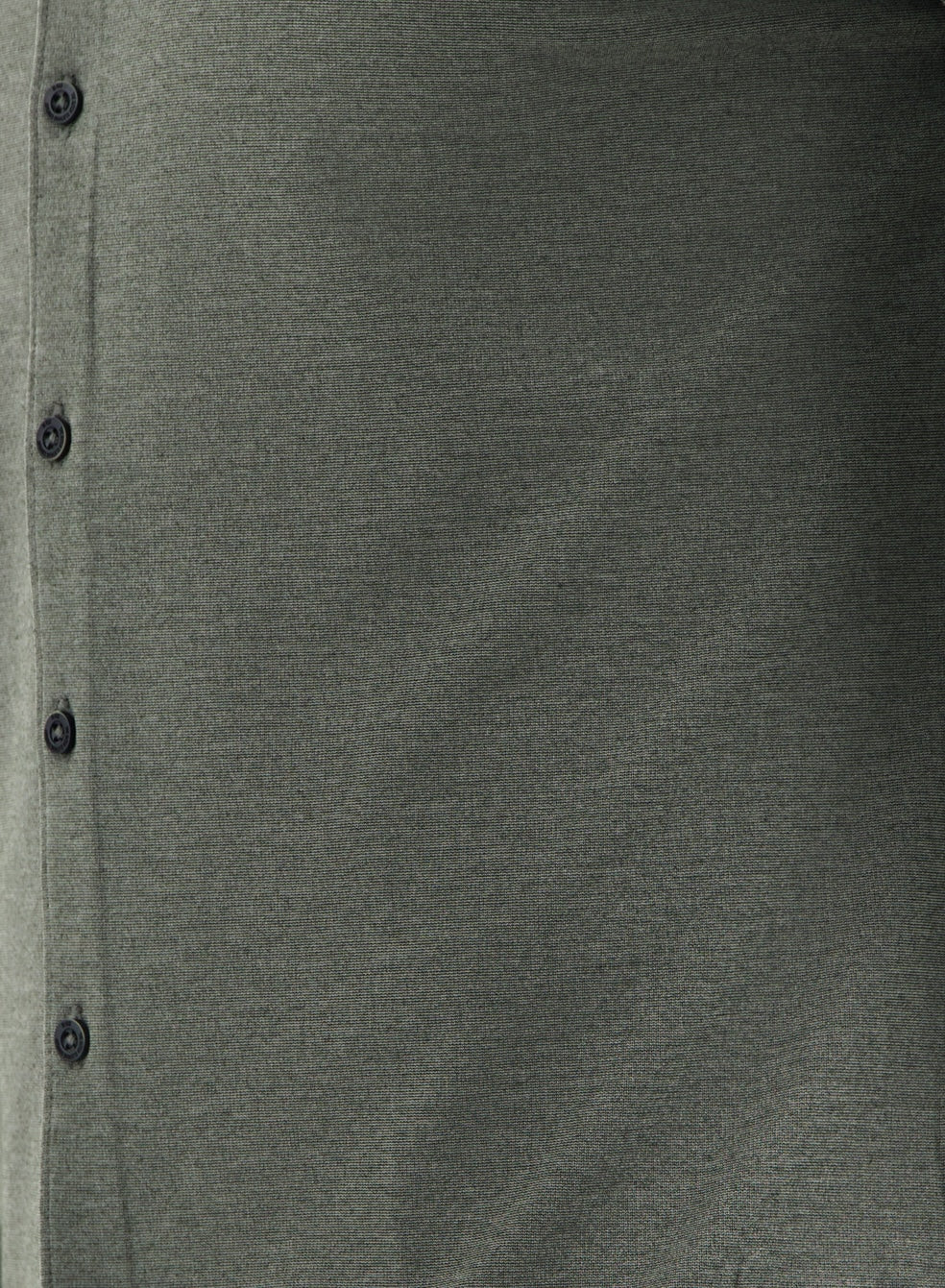 Melange jersey shirt | Dark Green