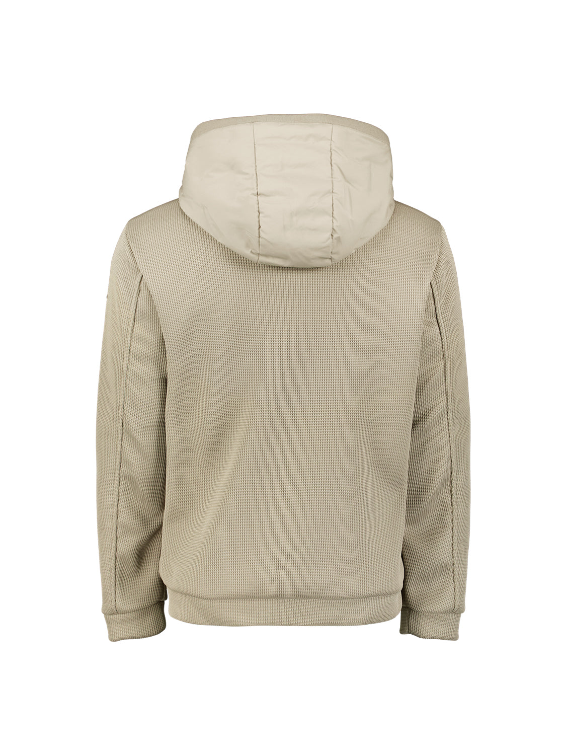 Knitted sleeve jacket | Stone