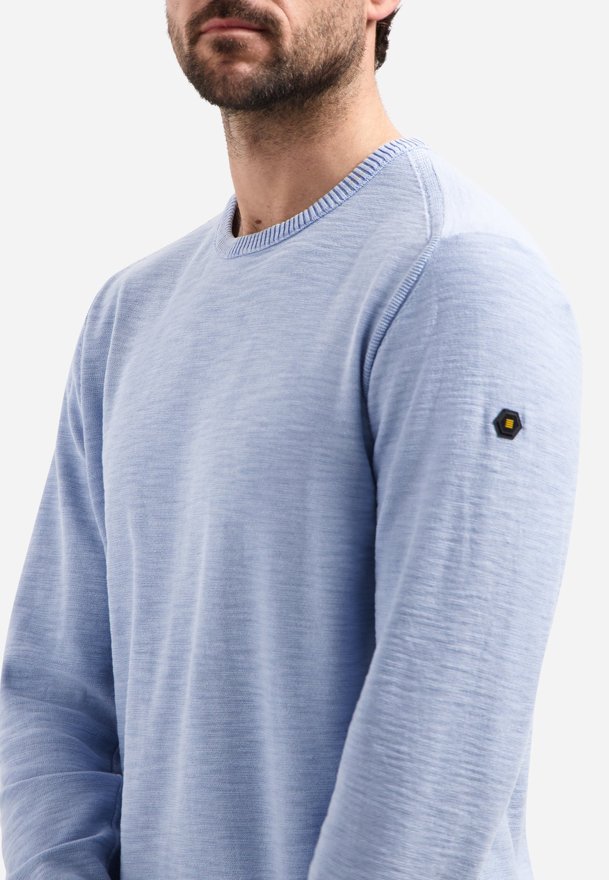 Feinstrick-Pullover | Blue