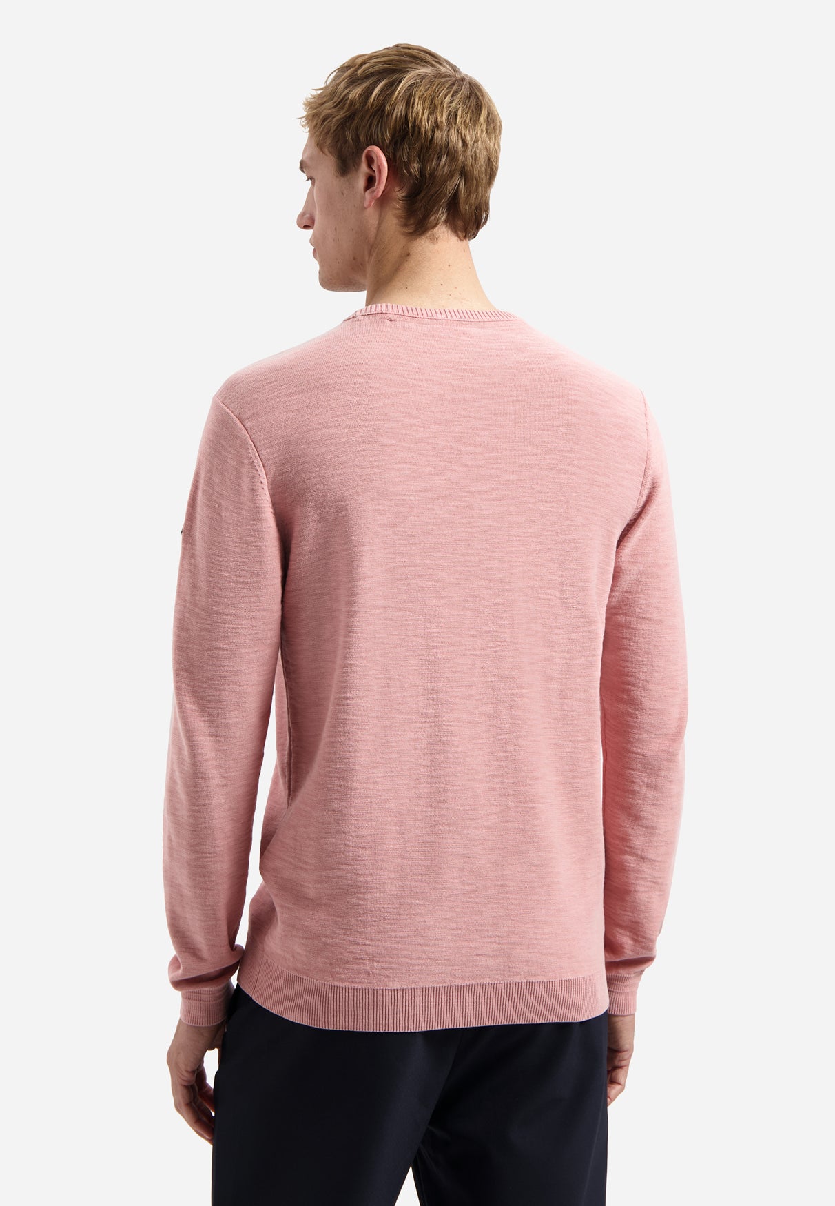 Feinstrick-Pullover | Light Mauve