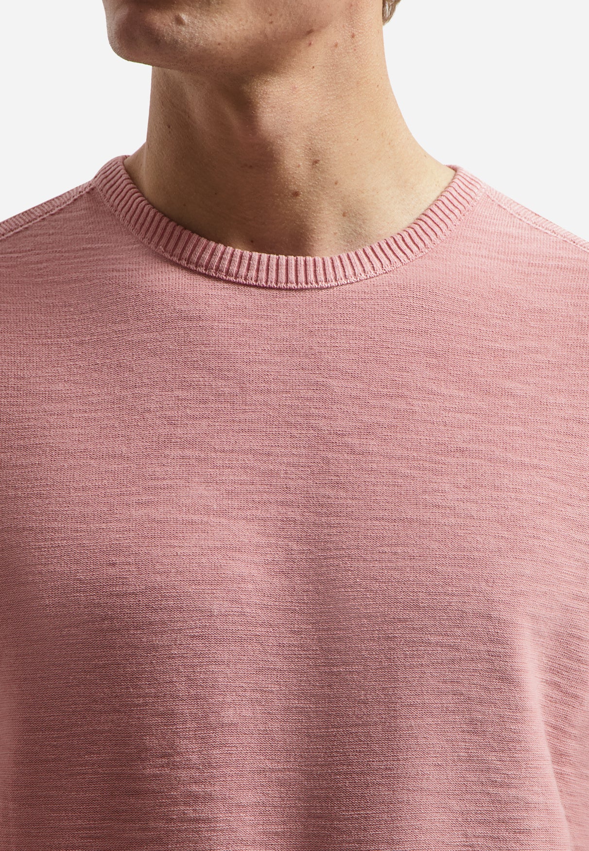Feinstrick-Pullover | Light Mauve