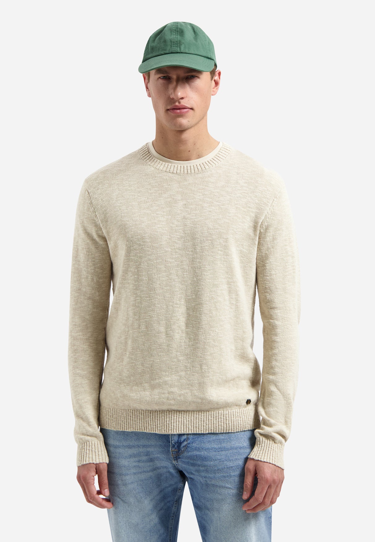 Slub sweater | Desert