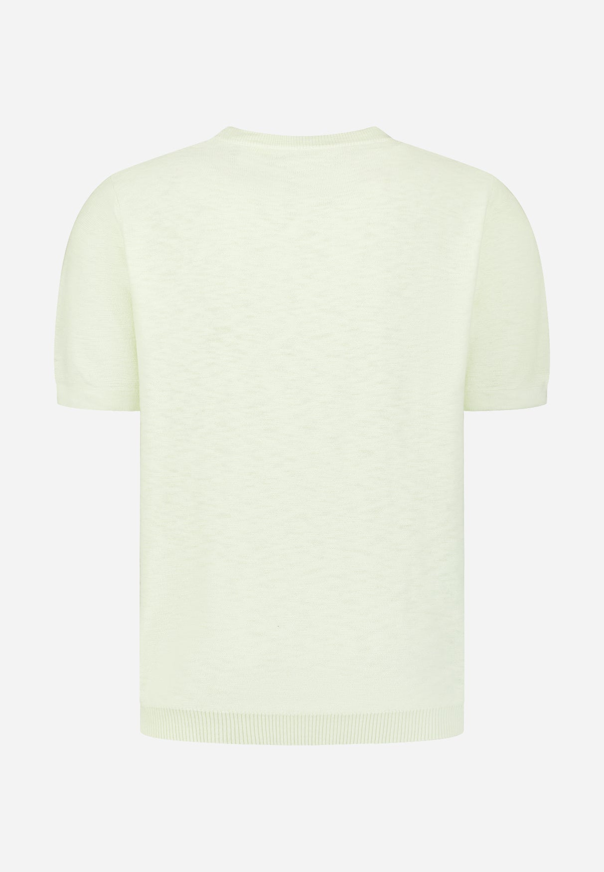 Strick-Slub-T-Shirt | Seagreen