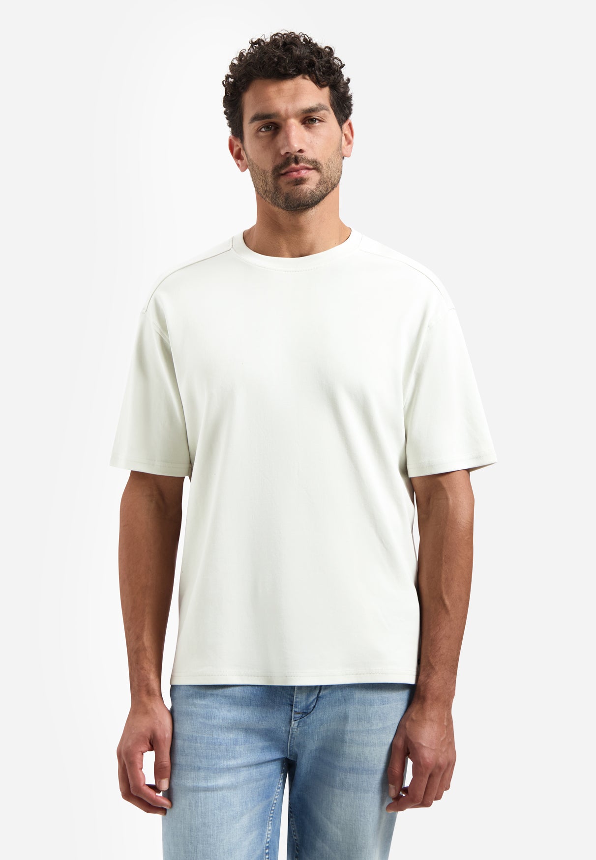 Interlock T-shirt with round neck | Kit
